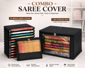 Combo Saree Cover – 10 Single Covers + 1 Large Storage Box